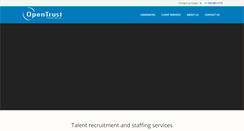 Desktop Screenshot of opentrustconsulting.com